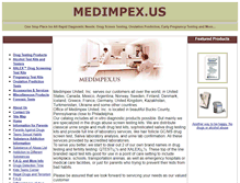 Tablet Screenshot of medimpex.us
