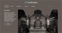 Desktop Screenshot of medimpex.hu