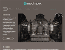 Tablet Screenshot of medimpex.hu